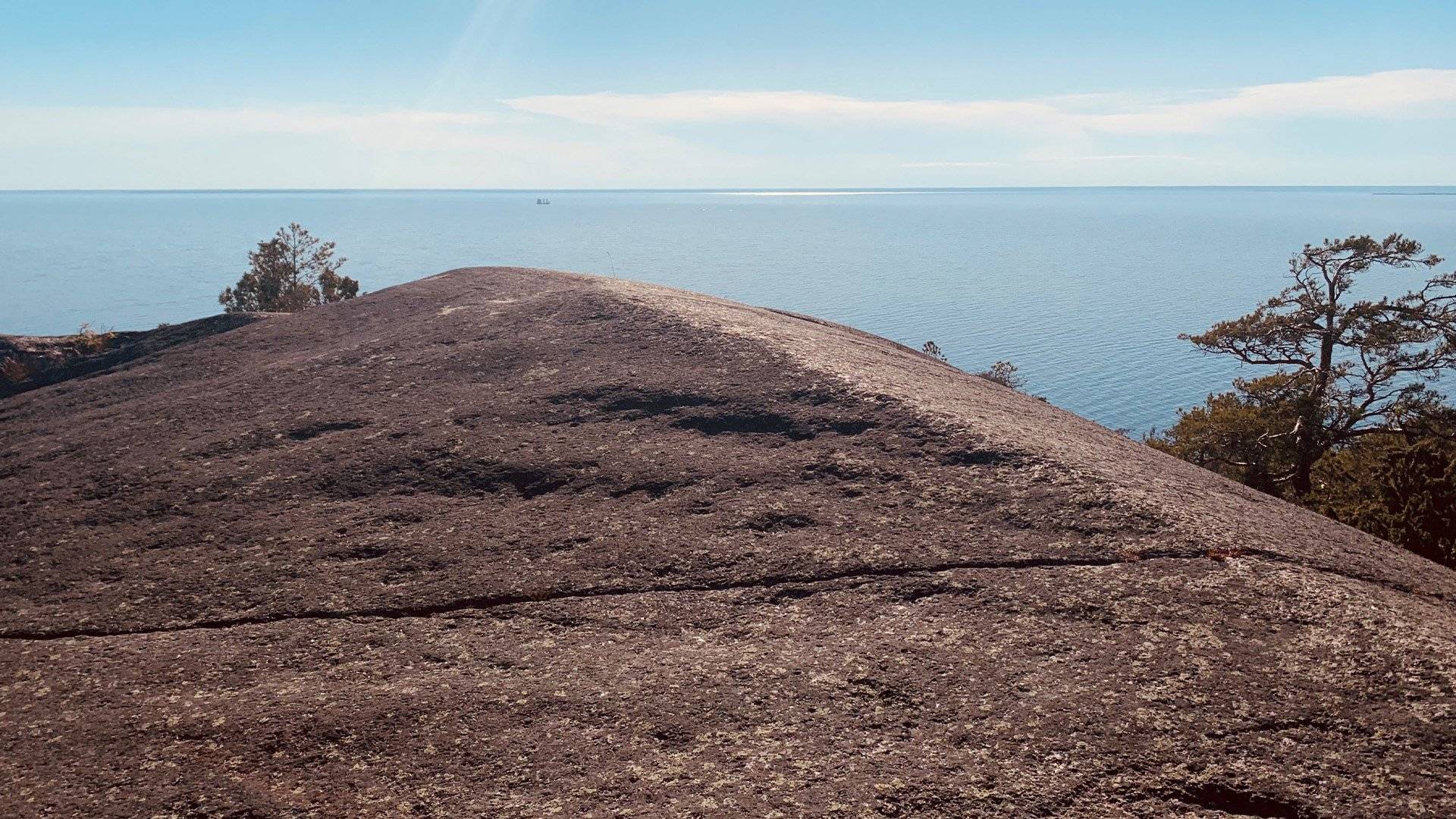 Utsikt från toppen av Blå Jungfrun